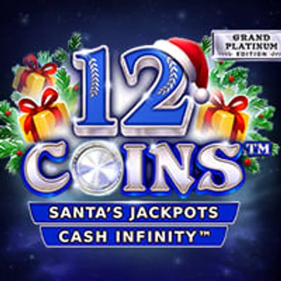 12 Coins Grand Platinum Edition Santa Jackpot