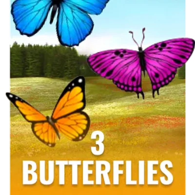 3 Butterflies