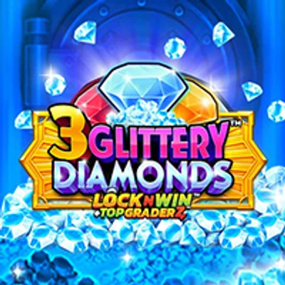 3 Glittery Diamonds