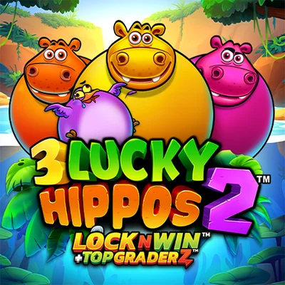 3 Lucky Hippos 2â˘