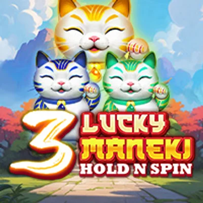 3 Lucky Maneki Hold N Spin