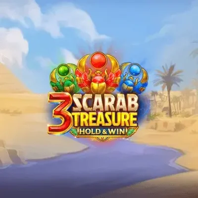 3 Scarab Treasure Hold and Win
