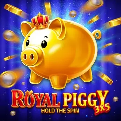 3x5 Royal Piggy: Hold The Spin