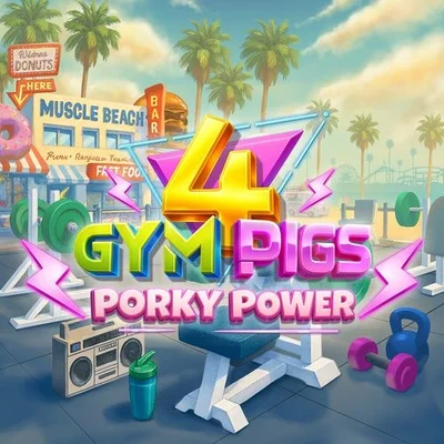 4 Gym Pigs Porky Power