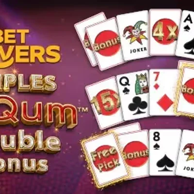 BetRivers piQum Double Bonus Triples