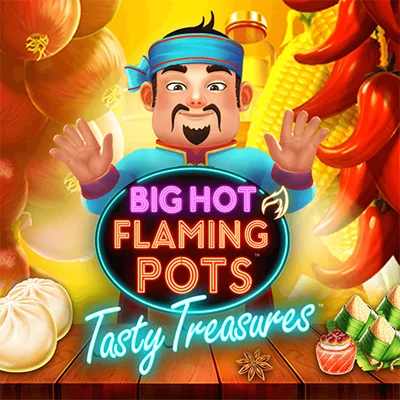 Big Hot Flaming Pots Tasty Treasure