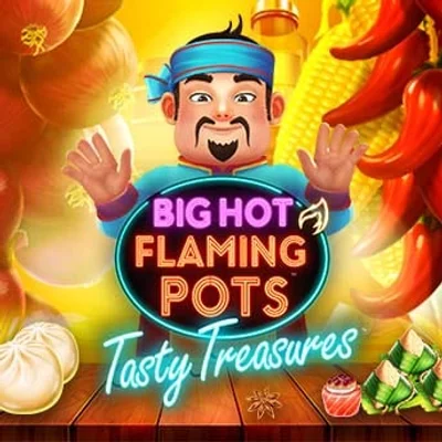 Big Hot Flaming Pots Tasty Treasures