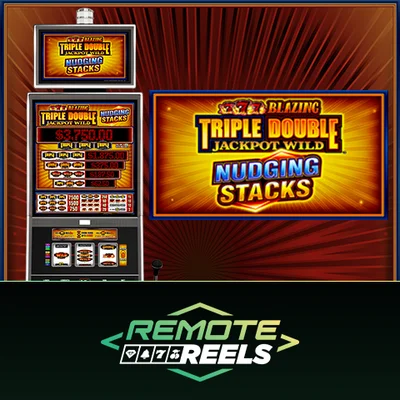 Blazing 777 Triple Double Jackpot Wild Nudging Stacks (2024)