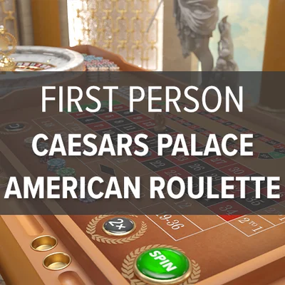 Caesars Palace First Person American Roulette