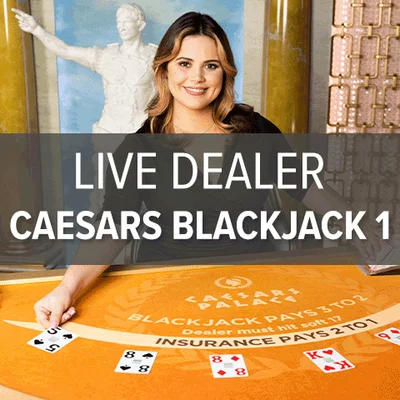 Caesars Palace Live Blackjack