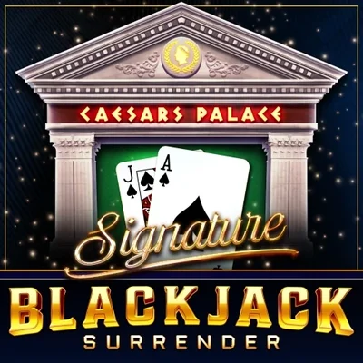 Caesars Palace Signature Blackjack Surrender
