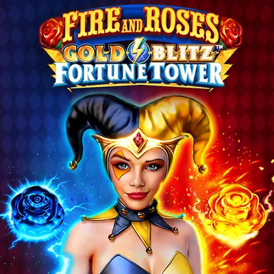 Fire and Roses Gold Blitz Fortune Towerâ˘