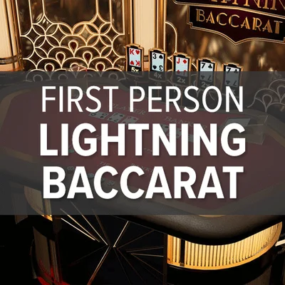 First Person Lightning Baccarat
