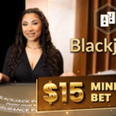 Live Blackjack 15