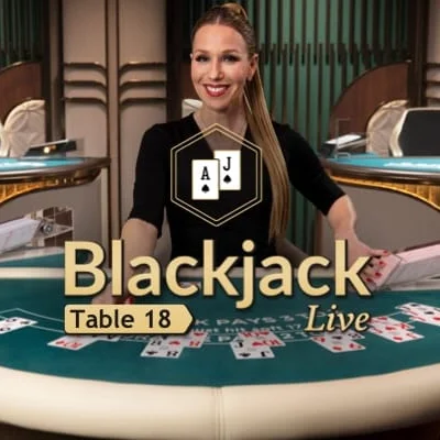 Live Blackjack 18
