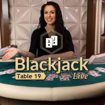 Live Blackjack 19