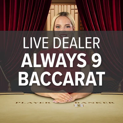 Live Dealer Always 9 Baccarat