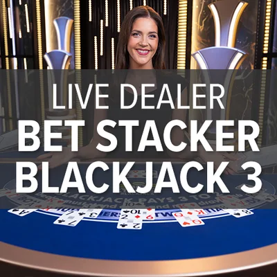 Live Dealer Bet Stacker Blackjack 3