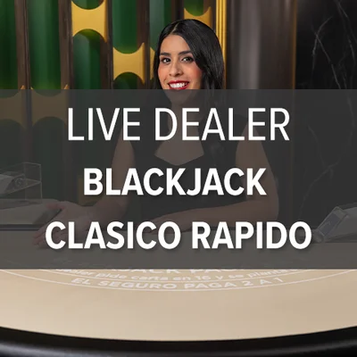 Live Dealer Blackjack Rapido Claisco 3