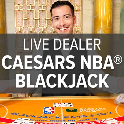 Live Dealer Caesars NBA® Blackjack