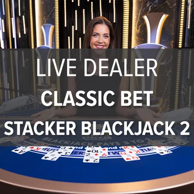 Live Dealer Classic Bet Stacker Blackjack 2