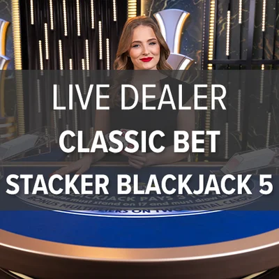 Live Dealer Classic Bet Stacker Blackjack 5