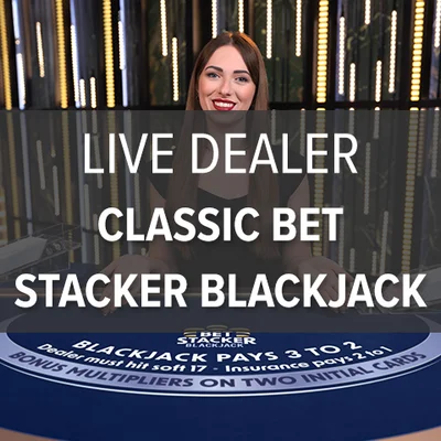 Live Dealer Classic Bet Stacker Blackjack 9