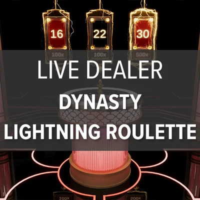 Live Dealer Dynasty Lightning Roulette
