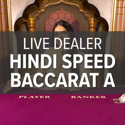 Live Dealer Hindi Speed Baccarat A
