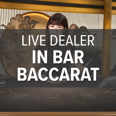 Live Dealer In Bar Baccarat D