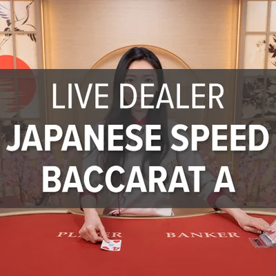 Live Dealer Japanese Speed Baccarat A