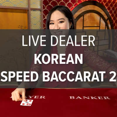 Live Dealer Korean Speed Baccarat 2