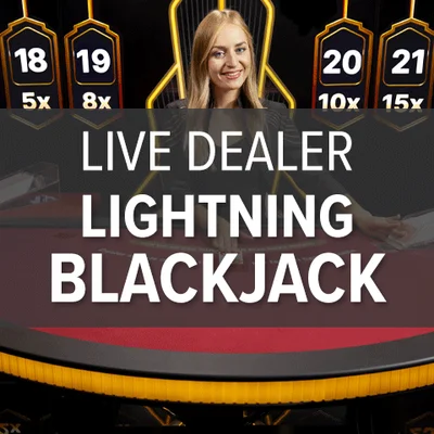Live Dealer Lightning Blackjack