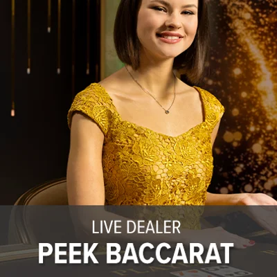 Live Dealer Peek Baccarat