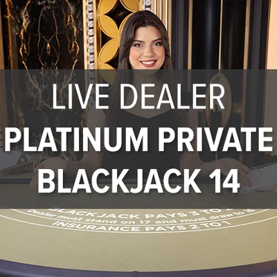 Live Dealer Platinum Private Blackjack 14