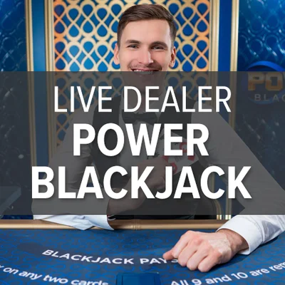 Live Dealer Power Blackjack