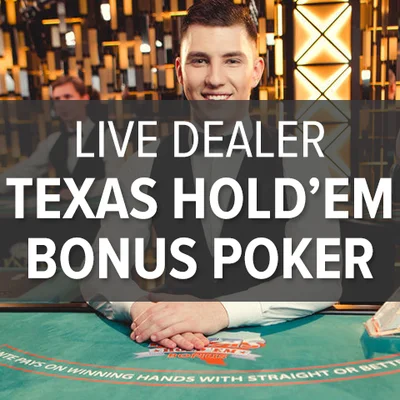 Live Dealer Texas Hold'em Bonus Poker