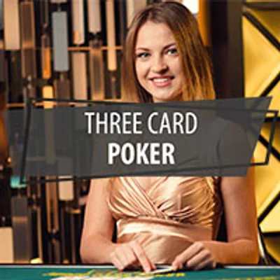 Live Three Card Poker