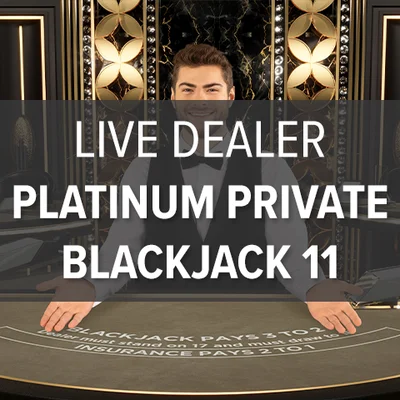 Platinum Private Blackjack 11