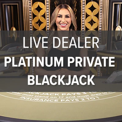 Platinum Private Blackjack 15