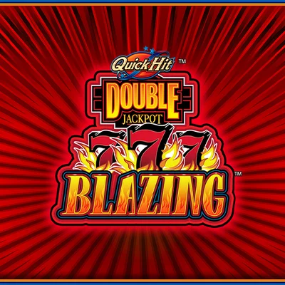 Quick Hit Double Jackpot Triple Blazing 777s