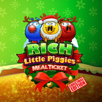 Rich Little Piggies Meal Ticket Christmas Edition
