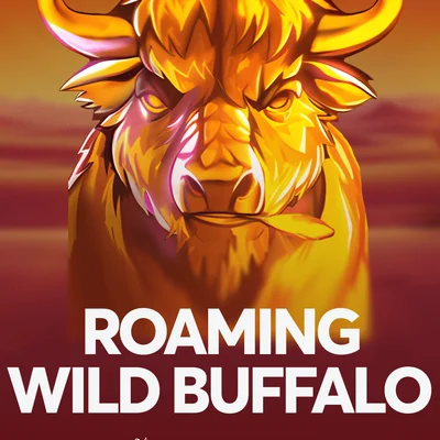 Roaming Wild buffalo