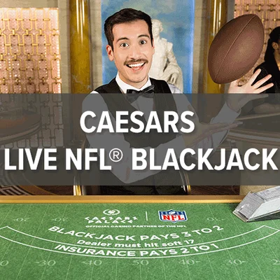 TEMP Caesars Live NFL® Blackjack