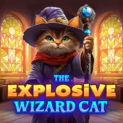 The explosive wizard cat