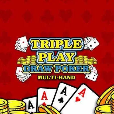 Triple Play Draw Poker: Multihand