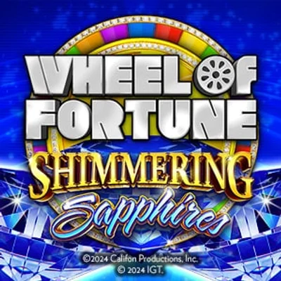 Wheel of Fortune Shimmering Sapphires