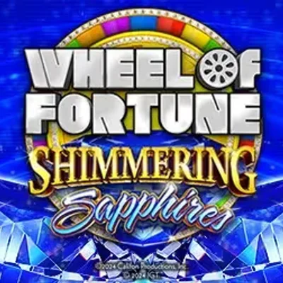 Wheel of Fortune Shimmering Sapphires Cash Link